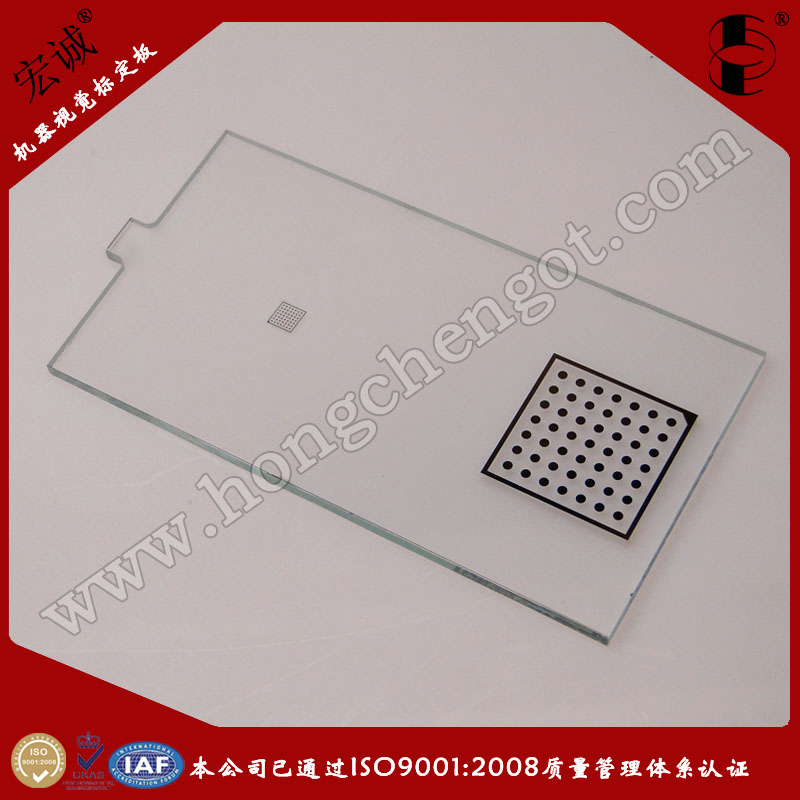 CҕXAc(bio)Glass calibration plate